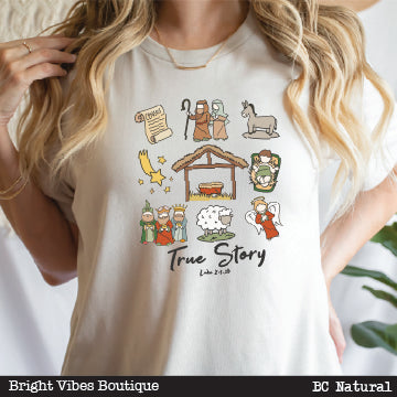 True Story Picture Collage T-Shirt