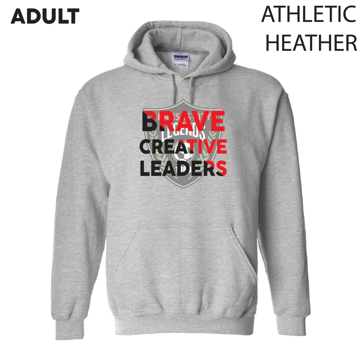 Adult - Brave Creative Leaders on Logo - Hoodie