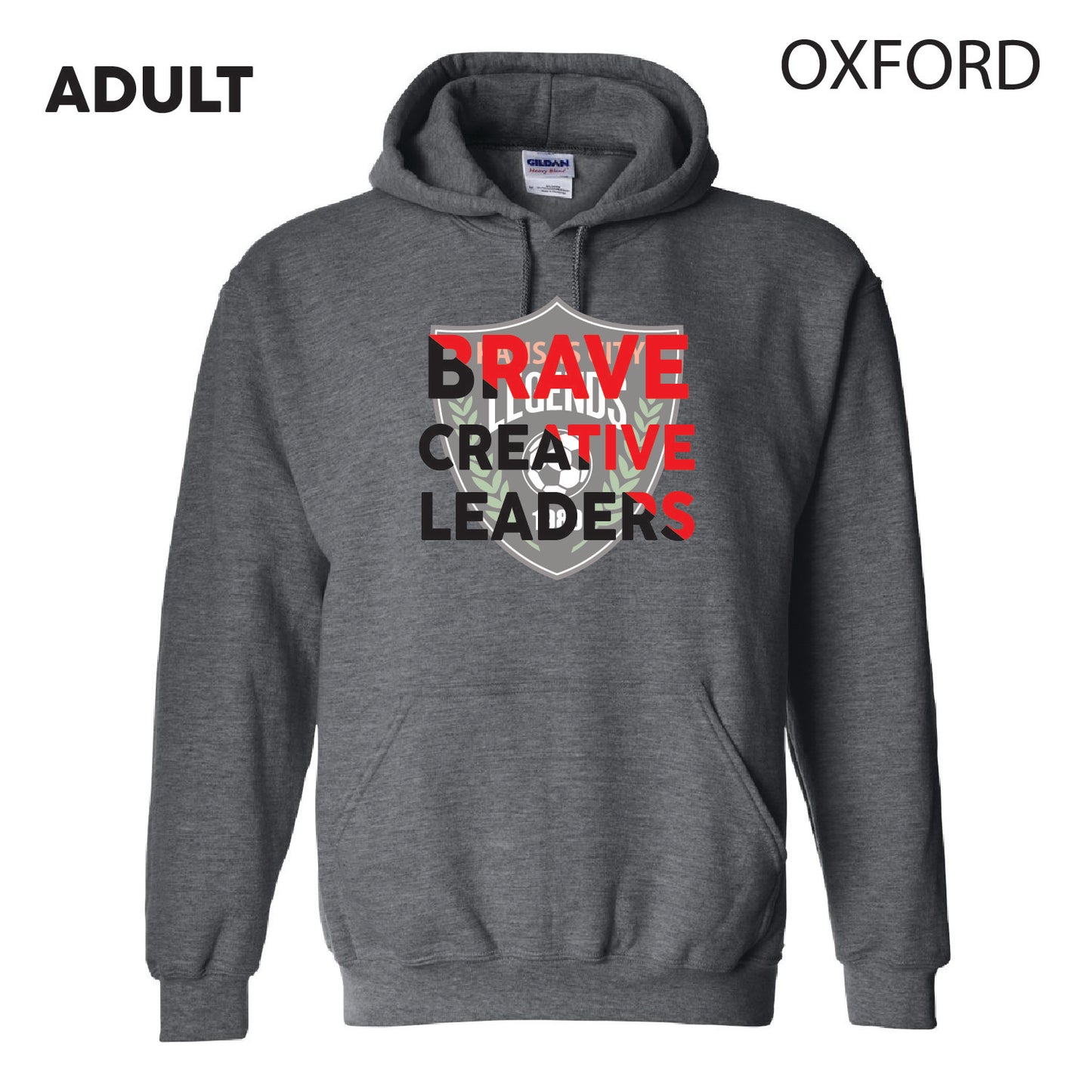 Adult - Brave Creative Leaders on Logo - Hoodie