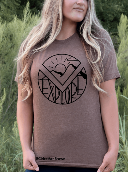 Abstract Explore T-Shirt