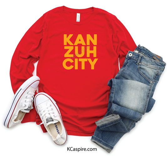 Kan Zuh City Long Sleeve T-Shirt