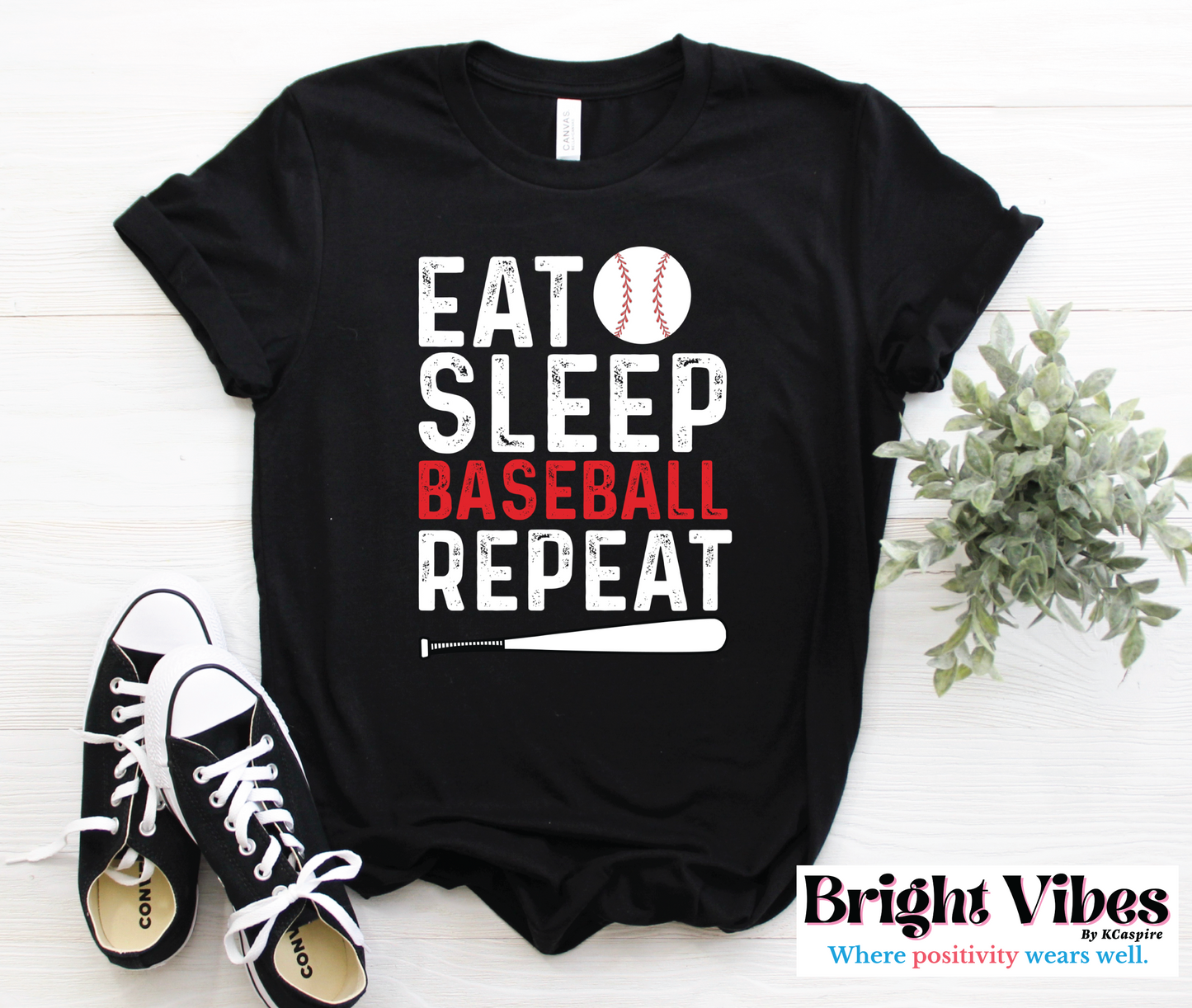 Eat Sleep Baseball Repeat