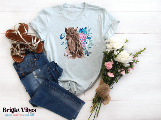 Watercolor Horse T-Shirt